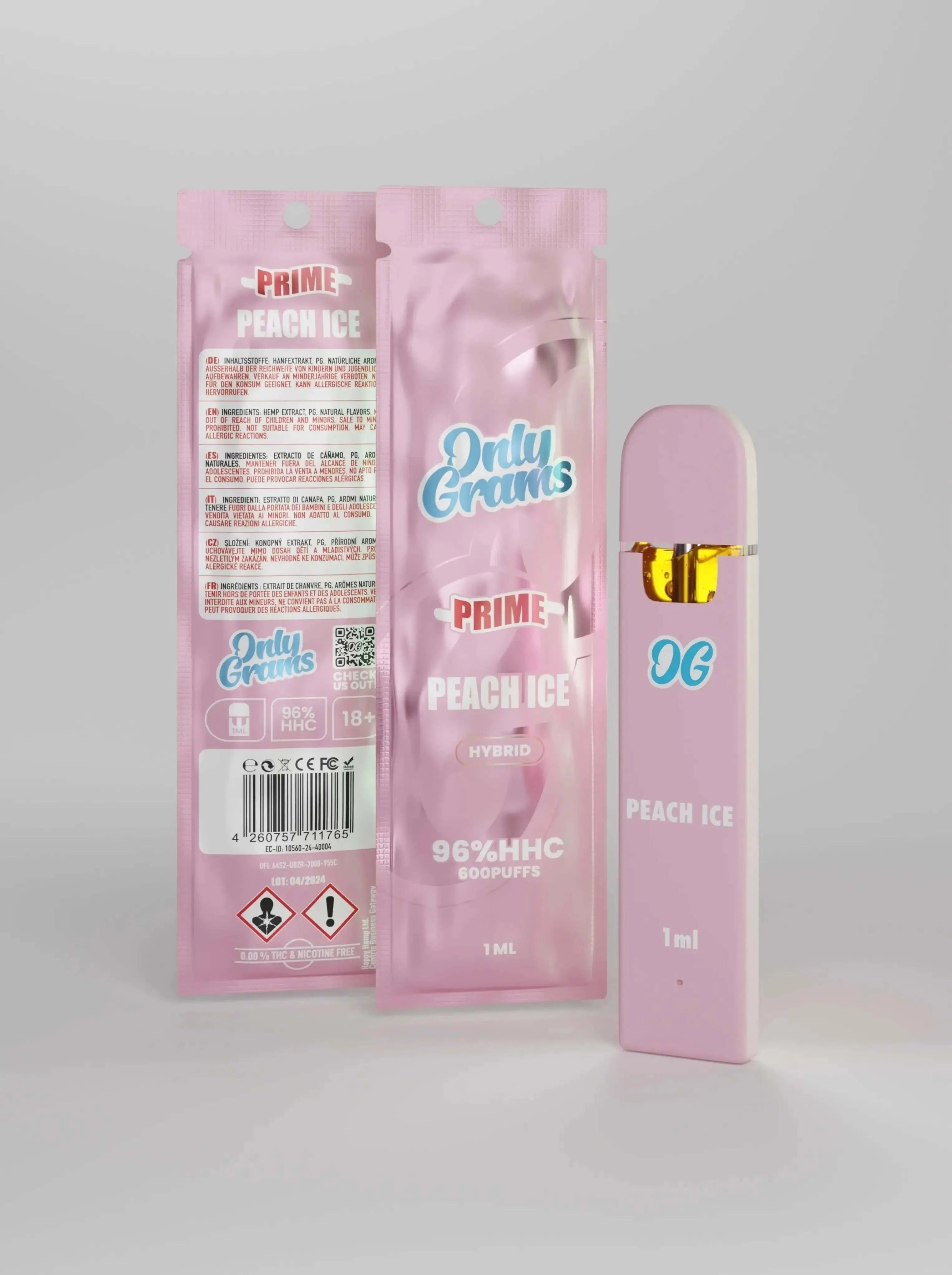 Only Grams 96% HHC - Cherry - Smokey-Dealz Only Grams 96% HHC - Cherry - Smokey-Dealz