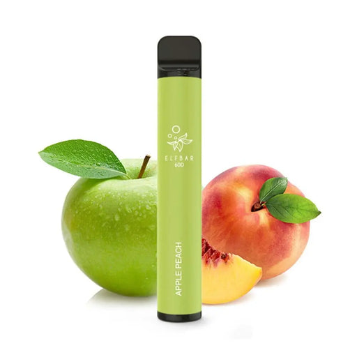 Elf Bar 600 - Apple Peach - Nikotinfrei - Smokey-dealz