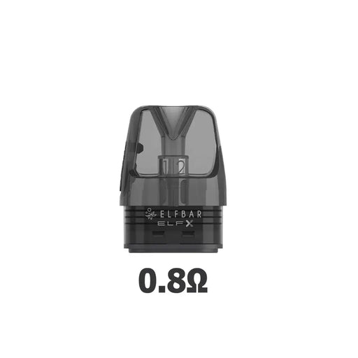 ELF Bar - ELFX - Refillabel Pod 0.8 & 0.6 Ohm (3Stück) - Smokey-Dealz