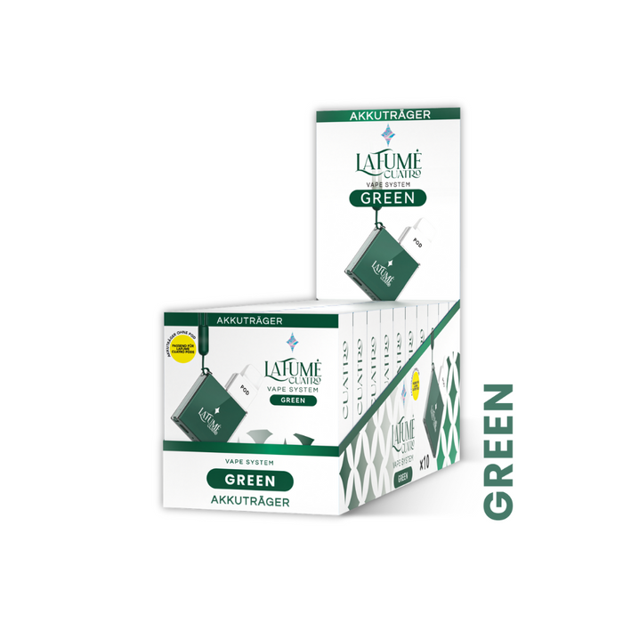 La Fume Cuatro - POD Kit Basisgerät (Akku) Mehrweg - Green - Smokey-Dealz