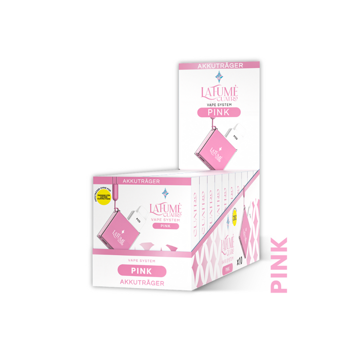 La Fume Cuatro - POD Kit Basisgerät (Akku) Mehrweg - Pink