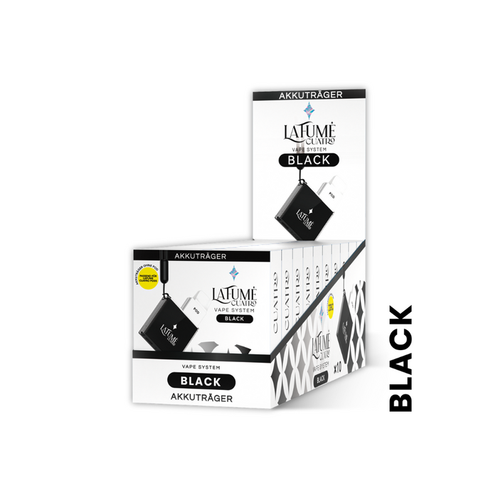 La Fume Cuatro - POD Kit Basisgerät (Akku) Mehrweg - Black