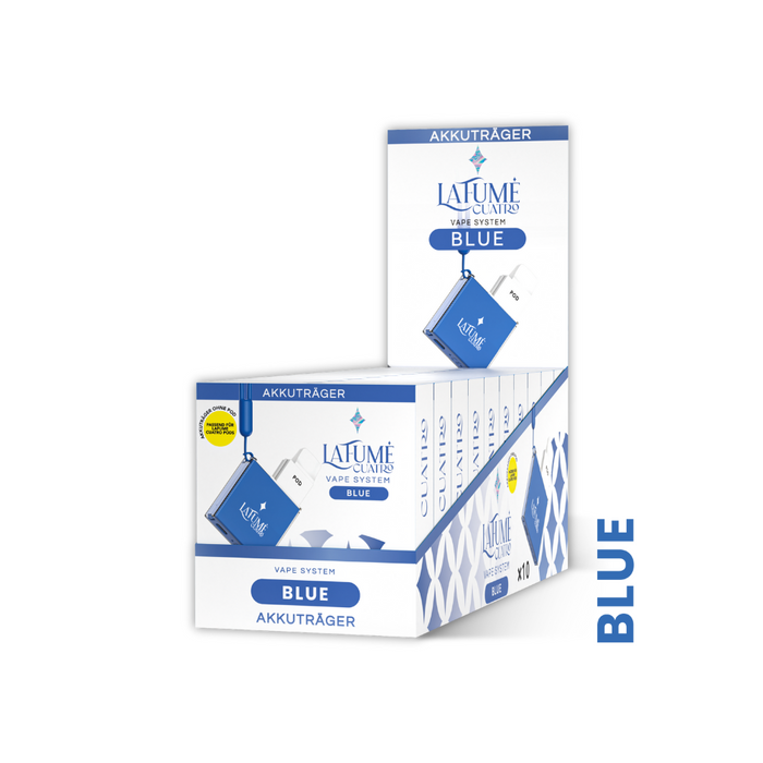 La Fume Cuatro - POD Kit Basisgerät (Akku) Mehrweg - Blue - Smokey-Dealz