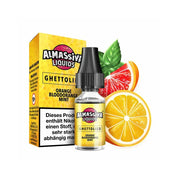 Almassiva Liquids Ghetto Lied E-Liquid mit Orange, Bloodorange und Minze, 18+ Warnhinweis