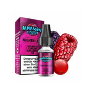 Almassiva Liquids Nightkiller E-Liquid mit Brombeere, Maulbeere, schwarzer Johannisbeere und Eisgeschmack