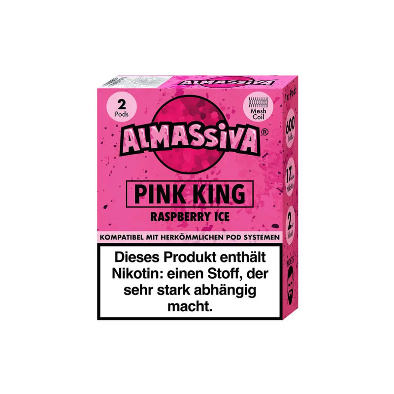 Al Massiva Pod - Pink King - 2 x 17 mg NEU Al Massiva