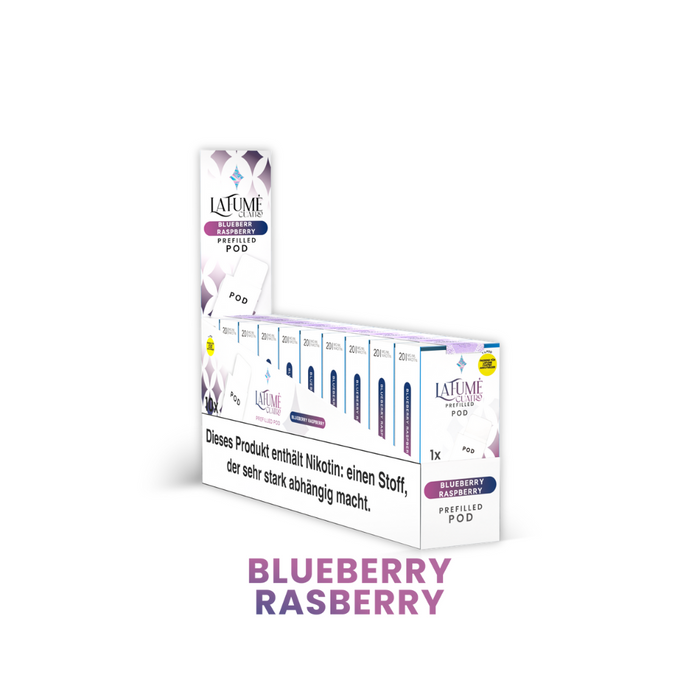 La Fume Cuatro Pod - Blueberry Raspberry - Smokey-Dealz