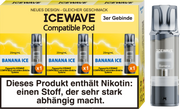 Icewave Pod - Banana Ice 3 Pods Icewave