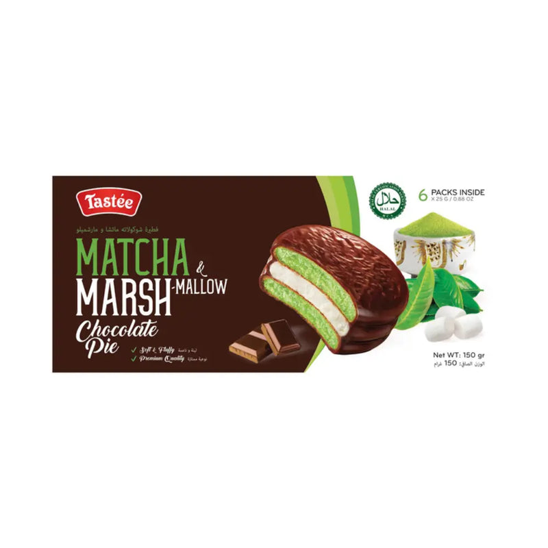 Biscuits Marshmallow Chocolate Matcha x16  - MHD 08/09/2026 Tastee