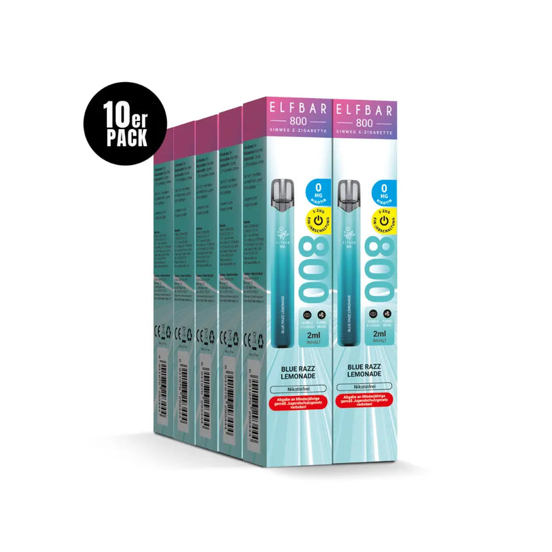 Elfbar 800 - Blue Razz Lemonade Nikotinfrei ELFBAR