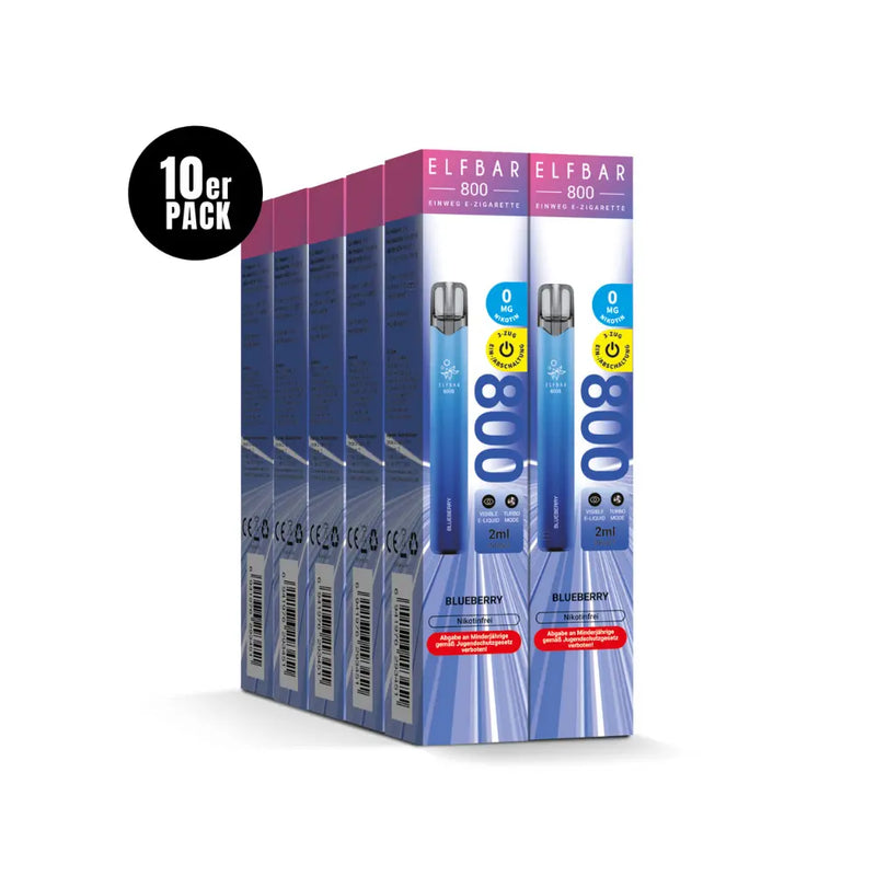 Elfbar 800 - Blueberry Nikotinfrei ELFBAR