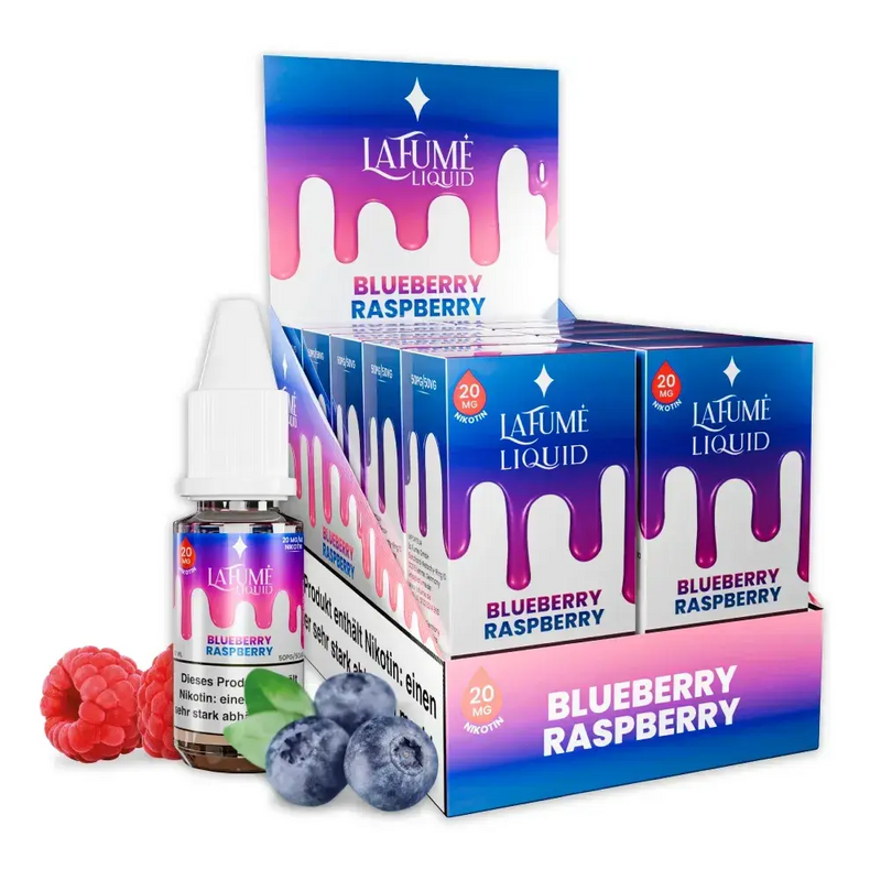 LaFume Liquid - Blueberry Raspberry 20mg/ml Nicsalt - Smokey-Dealz