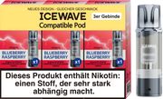 Icewave Pod - Blueberry Raspberry 3 Pods Icewave