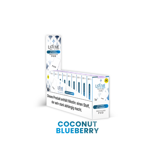 La Fume Cuatro Pod - Coconut Blueberry - Smokey-Dealz