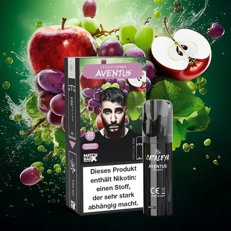 Cataleya Pods (MatchBar) - Aventus (Traube & Apfel) - 20mg/ml