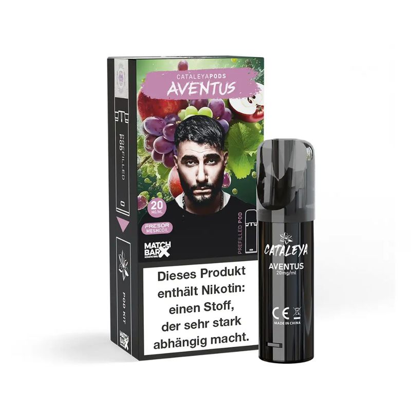 Cataleya Pods (MatchBar) - Aventus (Traube & Apfel) - 20mg/ml