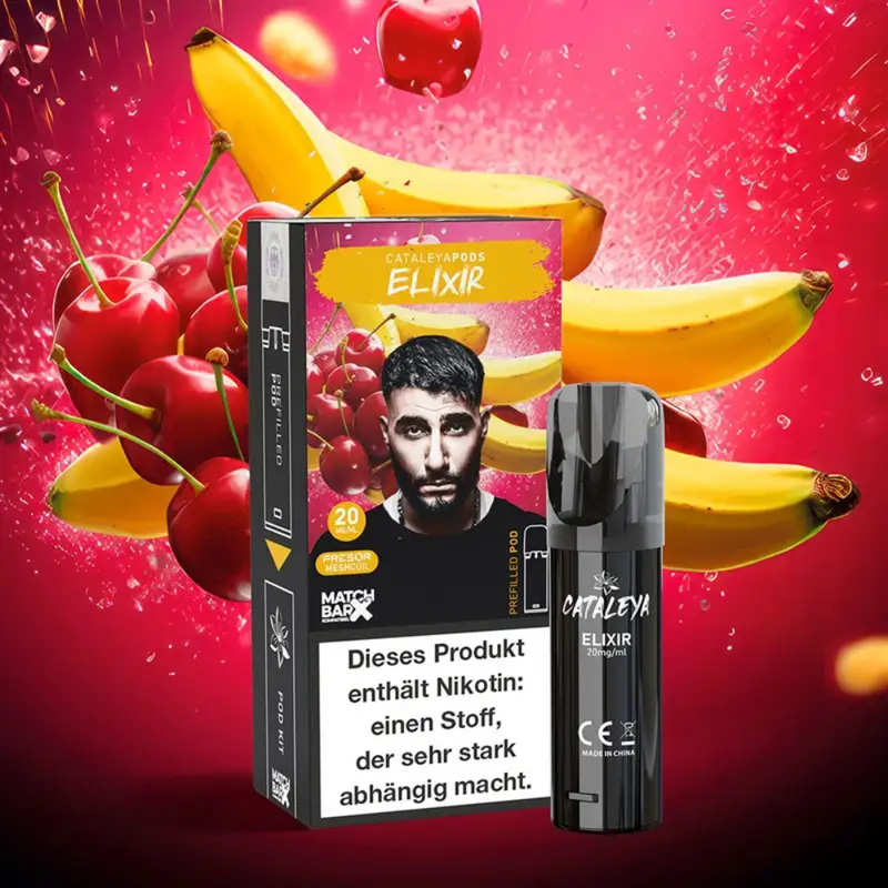 Cataleya Pods (MatchBar) - Elixir (Kirsche, Banane) - 20mg/ml