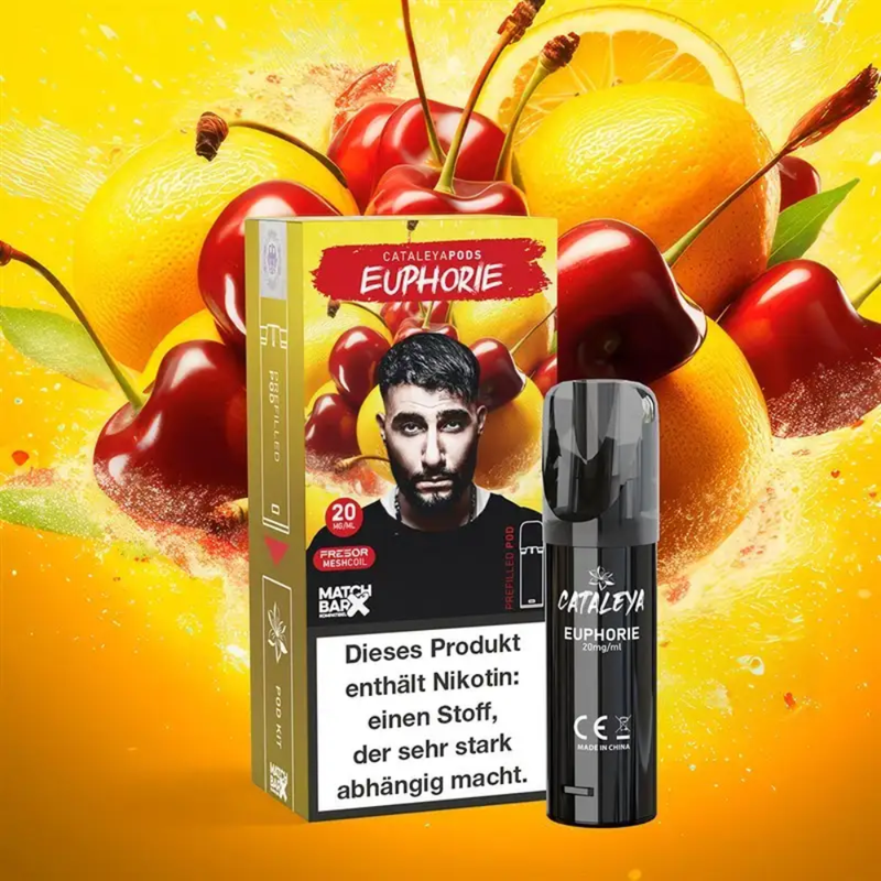 Cataleya Pods (MatchBar) - Euphorie (Kirsche & Zitrone) - 20mg/ml