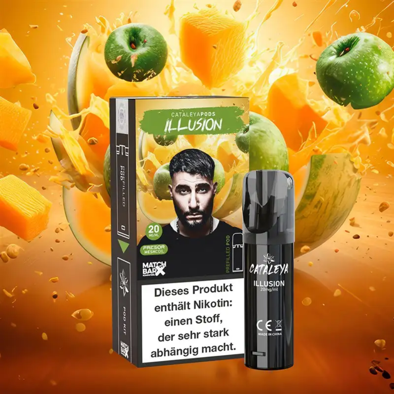 Cataleya Pods (MatchBar) - Illusion (Honigmelone & Apfel) - 20mg/ml