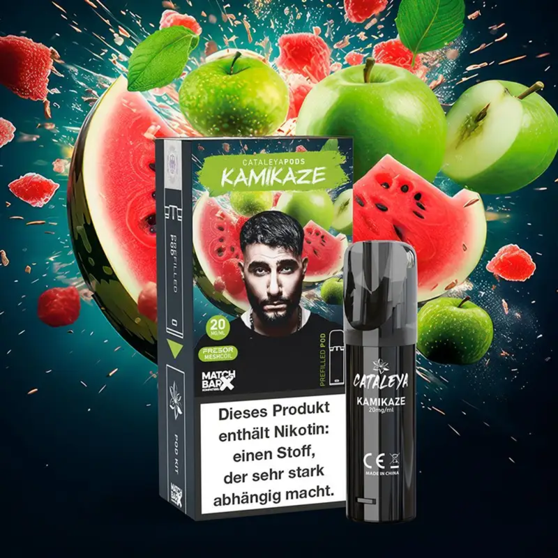 Cataleya Pods (MatchBar) - Kamikaze (Wassermelone & Apfel) - 20mg/ml