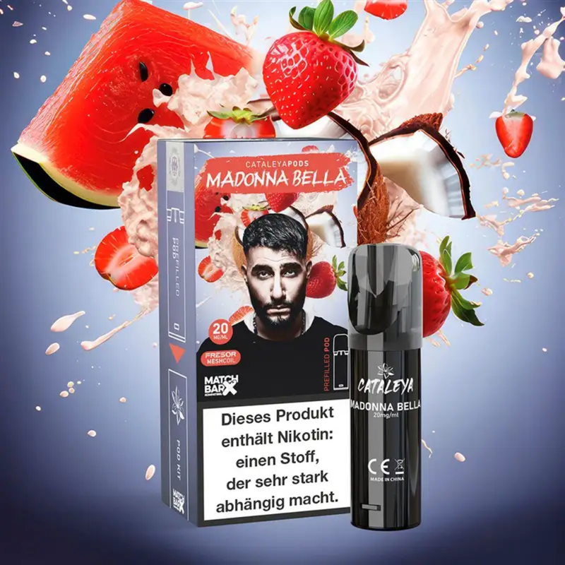 Cataleya Pods (MatchBar) - Madonna Bella (Wassermelone & Kokosnuss) - 20mg/ml