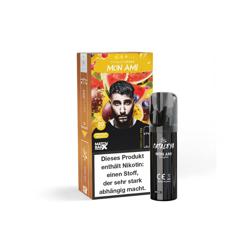 Cataleya Pods (MatchBar) - Mon Ami (Wassermelone, Maracuja & Beeren) - 20mg/ml