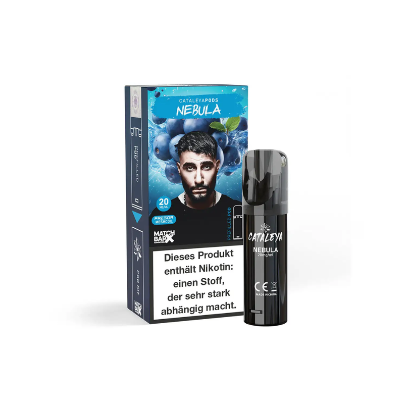 Cataleya Pods (MatchBar) - Nebula (Blaubeere) - 20mg/ml