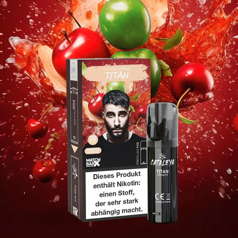 Cataleya Pods (MatchBar) - Titan (Kirsche & Apfel) - 20mg/ml