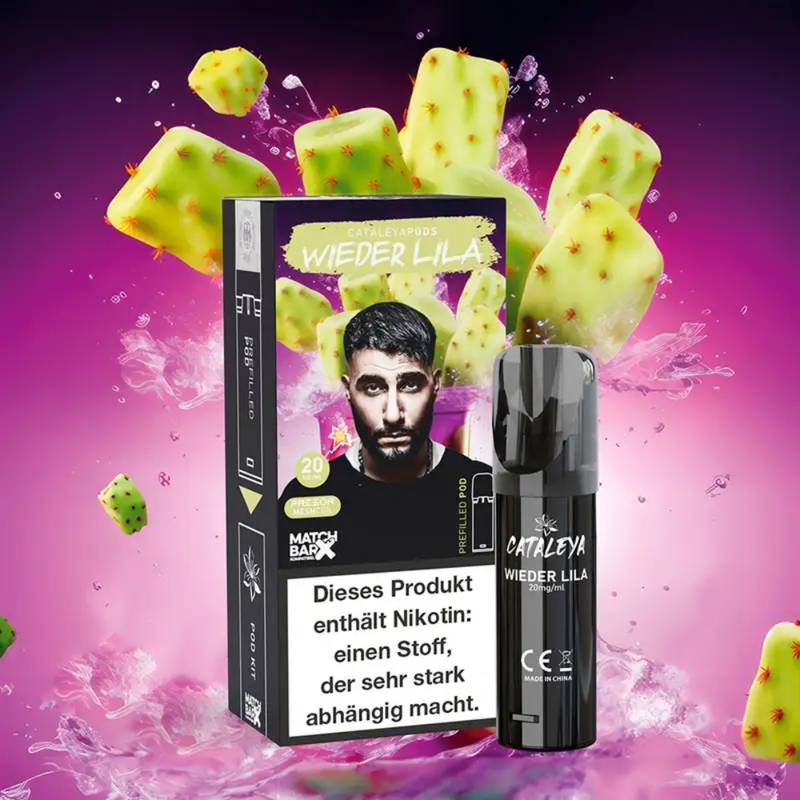 Cataleya Pods (MatchBar) - Wieder Lila (Kaktus Eis) - 20mg/ml