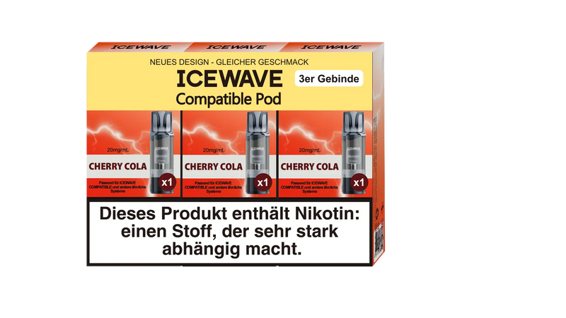 Icewave Pod - Cherry Cola 3 Pods Icewave