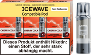 Icewave Pod - Cherry Cola 3 Pods Icewave