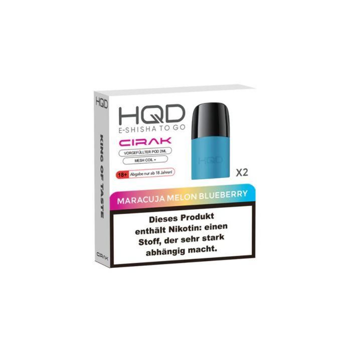 HQD Cirak Pod System - Maracuja Melon Blueberry - Smokey-Dealz