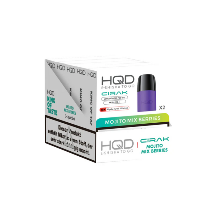 HQD Cirak Pod System - Mojito Mix Berries - Smokey-Dealz