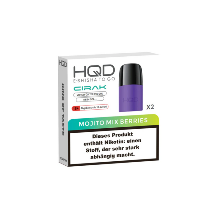 HQD Cirak Pod System - Mojito Mix Berries - Smokey-Dealz