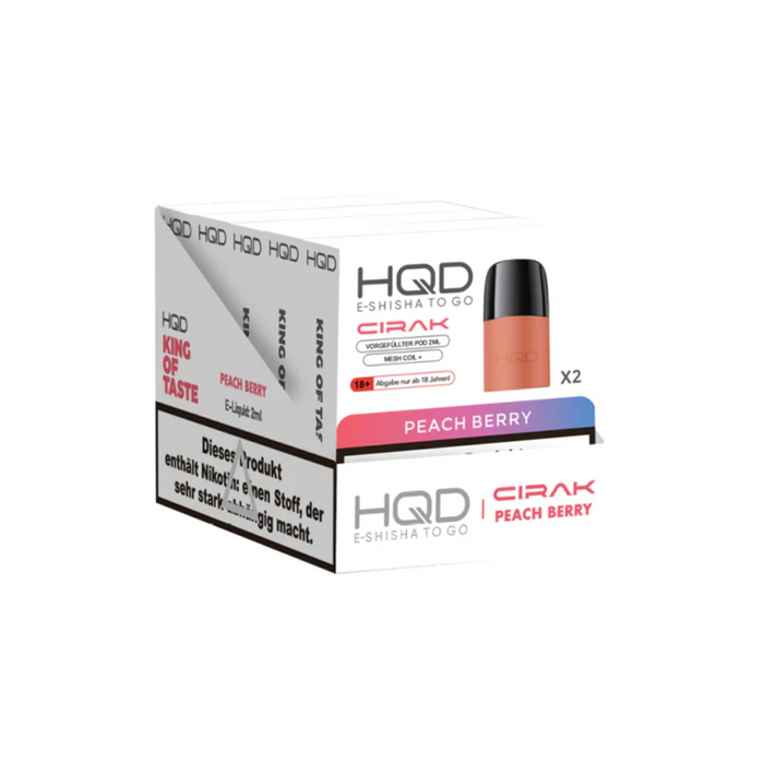 HQD Cirak Pod System - Peach Berry - Smokey-Dealz