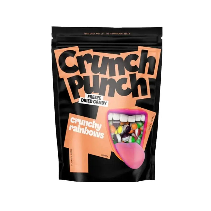 Crunch Punch Freeze Dried Candy Crunchy Rainbows 50g - Smokey-Dealz