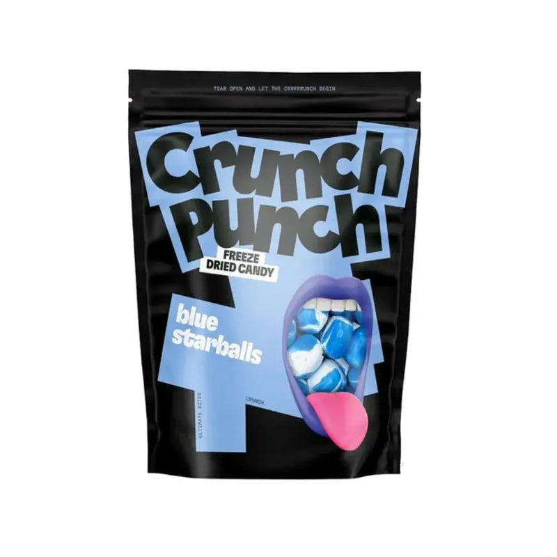 Crunch Punch Freeze Dried Candy Blue Starballs 50g - Smokey-Dealz
