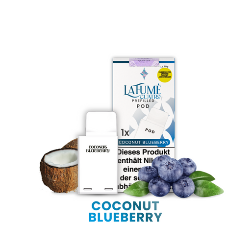 La Fume Cuatro Pod - Coconut Blueberry - Smokey-Dealz