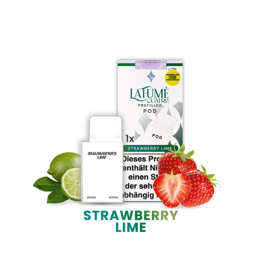 La Fume Cuatro Pod - Strawberry Lime - Smokey-Dealz