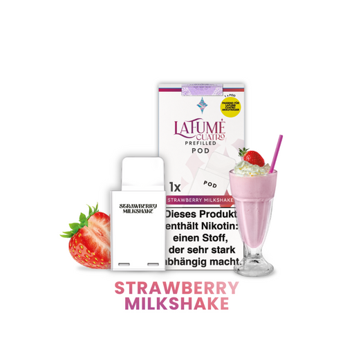 La Fume Cuatro Pod - Strawberry Milkshake - Smokey-Dealz