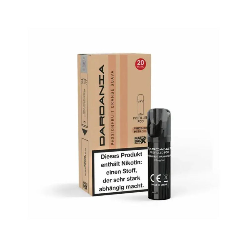 Dardania by Dardan - Passionfruit Orange Guava (Prefilled Pod - ELFA Kompatibel) - Smokey-Dealz