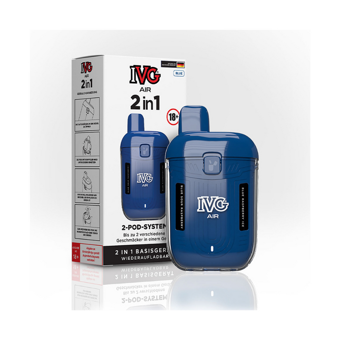 IVG AIR - Pod System - 2in1 Basisgerät - Blue - Smokey-Dealz