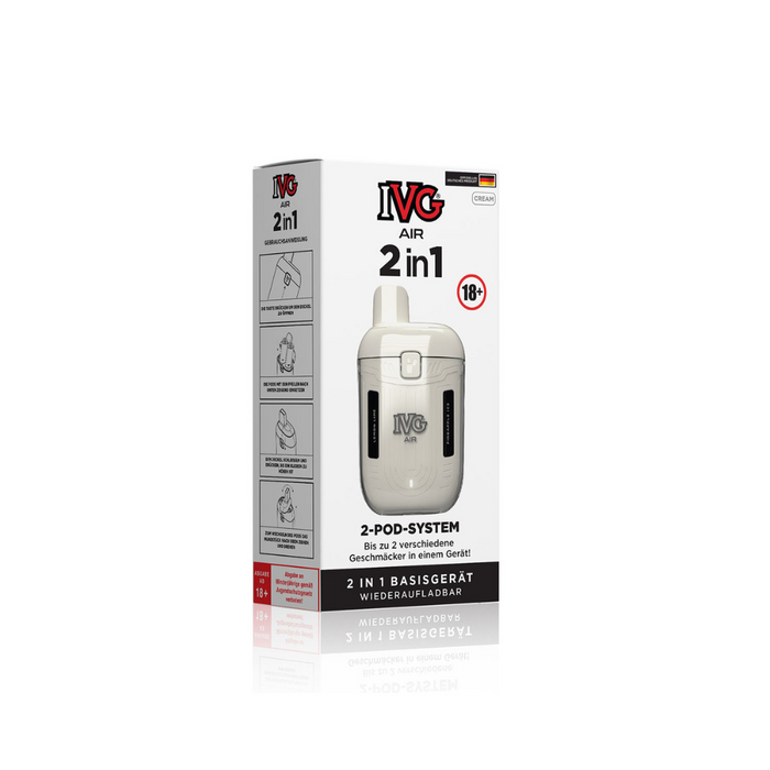 IVG AIR - Pod System - 2in1 Basisgerät - Cream - Smokey-Dealz