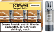 Icewave Pod - Dubai Chocolate Coffee 3 Pods Icewave
