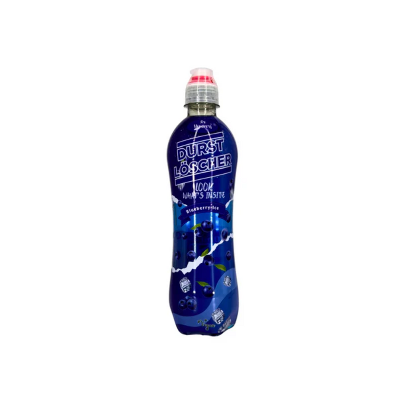 Durstlöscher - Blueberry Ice - 12 * 500 ml. - MHD: 11.05.26
