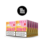 ELF BAR Elfa Pineapple Acai 10er Pack vor weißem Hintergrund mit Nikotinwarnung