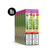 10er Pack ELFBAR 800 Einweg E-Zigaretten Apple Peach mit 20mg Nikotin, 2ml E-Liquid