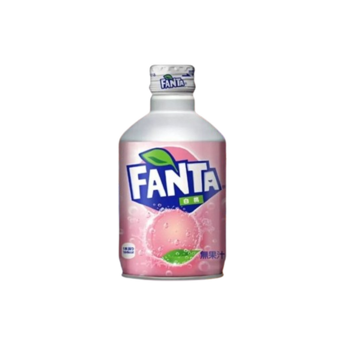 Fanta - White Peach Metal Bottle Japan (24 * 300 ml.)