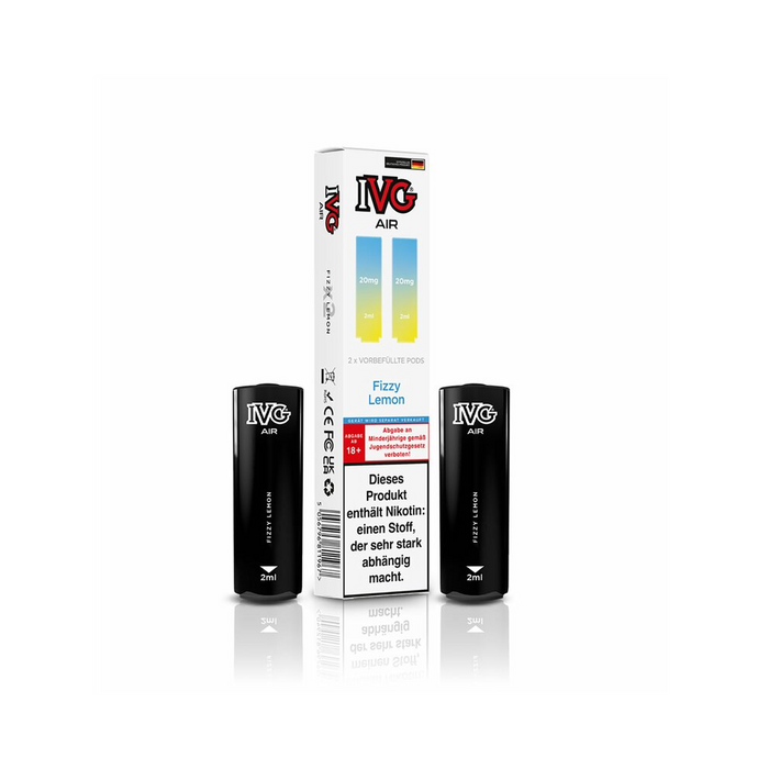 IVG AIR - Prefilled Pods (2 Stück) - Fizzy Lemon - 20mg/ml - Smokey-Dealz