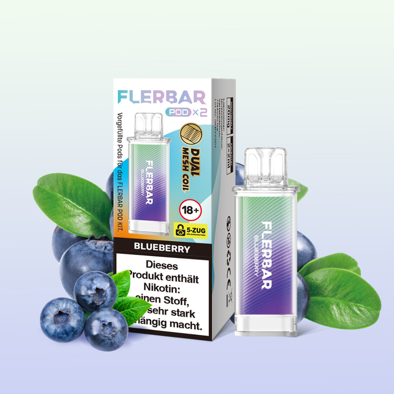 FLERBAR Pods - Blueberry - 20mg